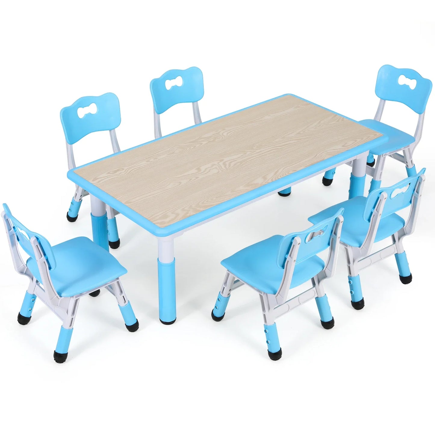 Rectangle Table and Chairs Set