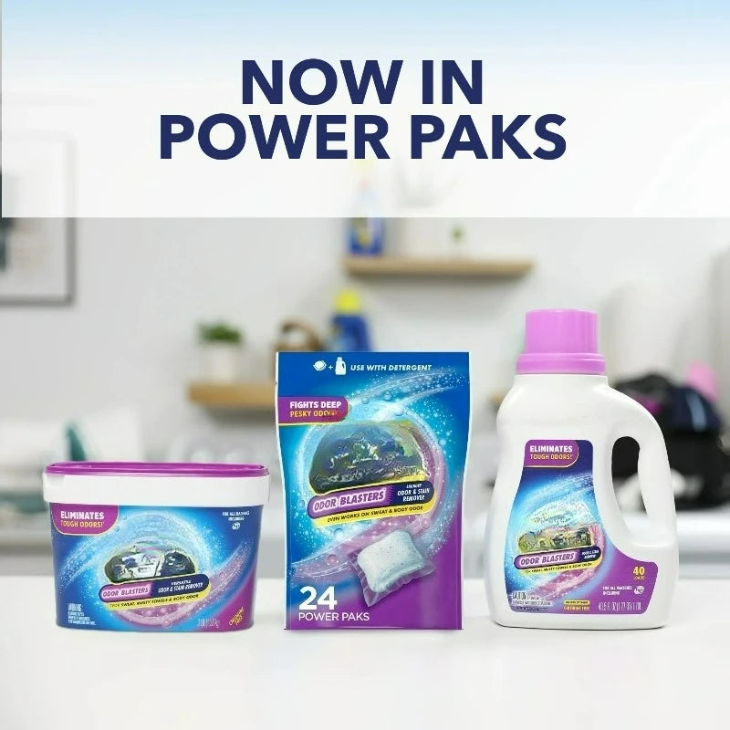 Odor Blasters Odor and Laundry Stain Remover Power