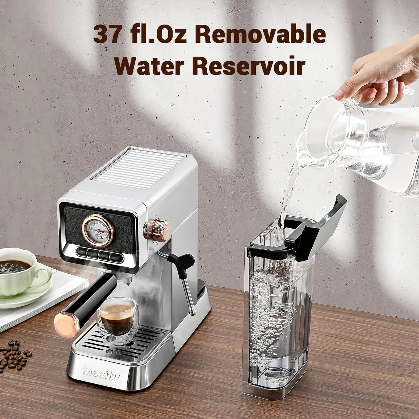 Espresso Machine with Milk Frother
