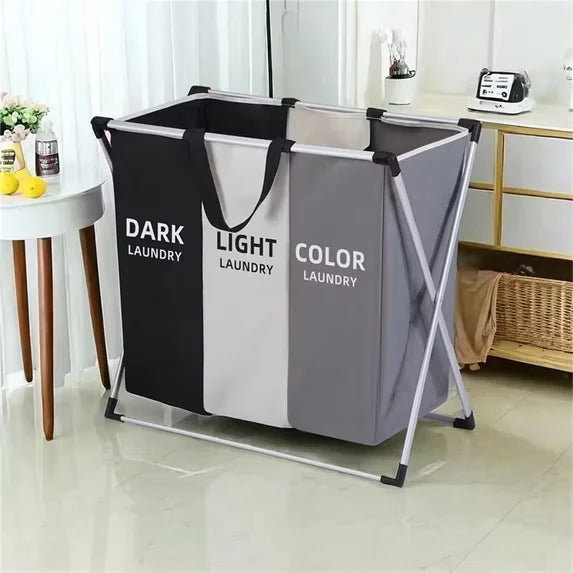 Foldable Laundry Hamper with Space-Saving Dirty Clothes Organizer