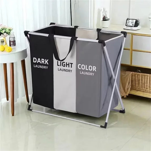 Foldable Laundry Hamper with Space-Saving Dirty Clothes Organizer