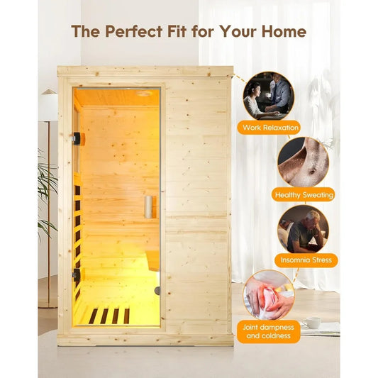 Far infrared home sauna