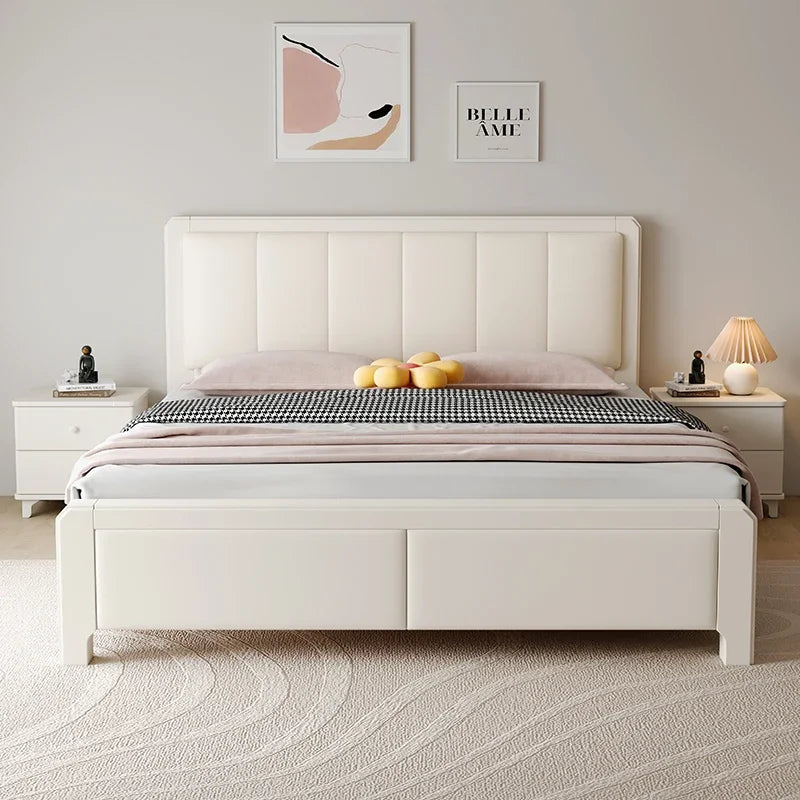 Solid Wood Modern Girl Bed