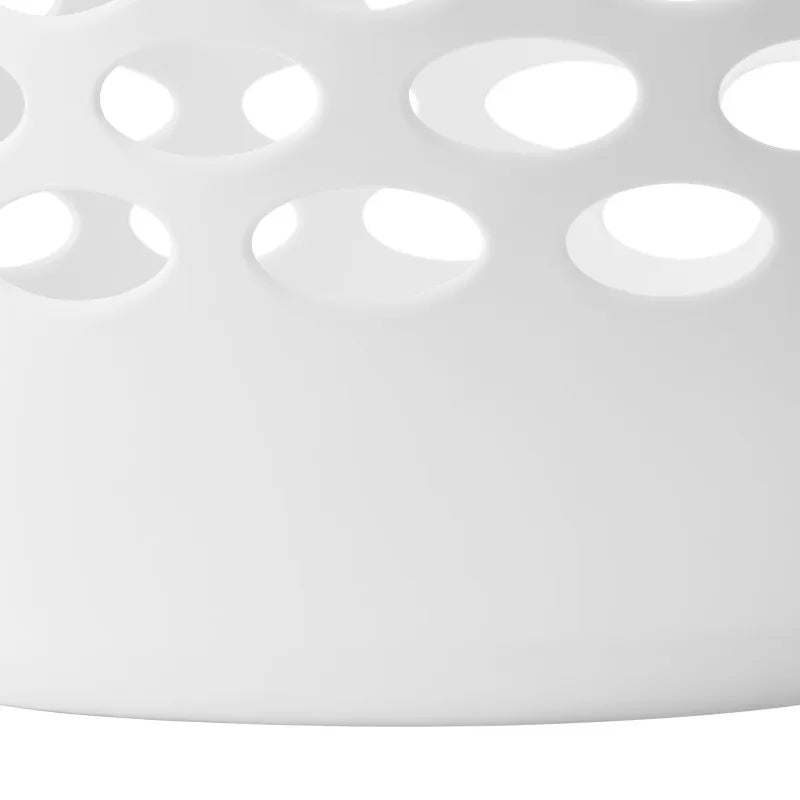 Plastic Round Laundry Hamper with Carrying Handles