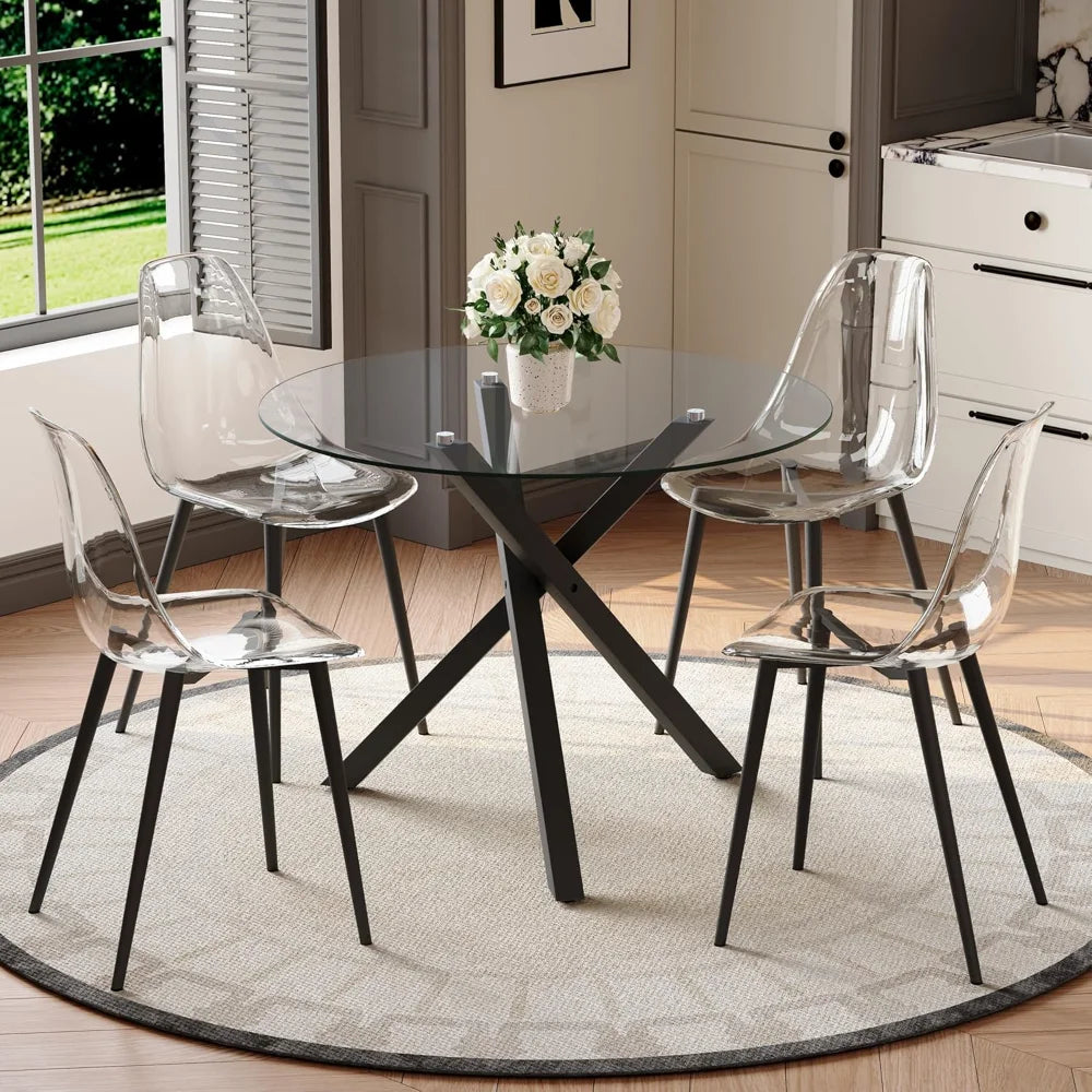 Round Dining Table Set