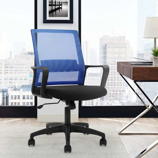 Office Chair with Mid-Back Mesh