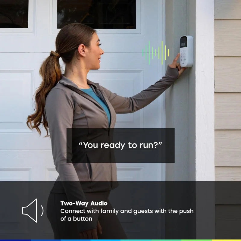 Smart Garage Door Video Keypad
