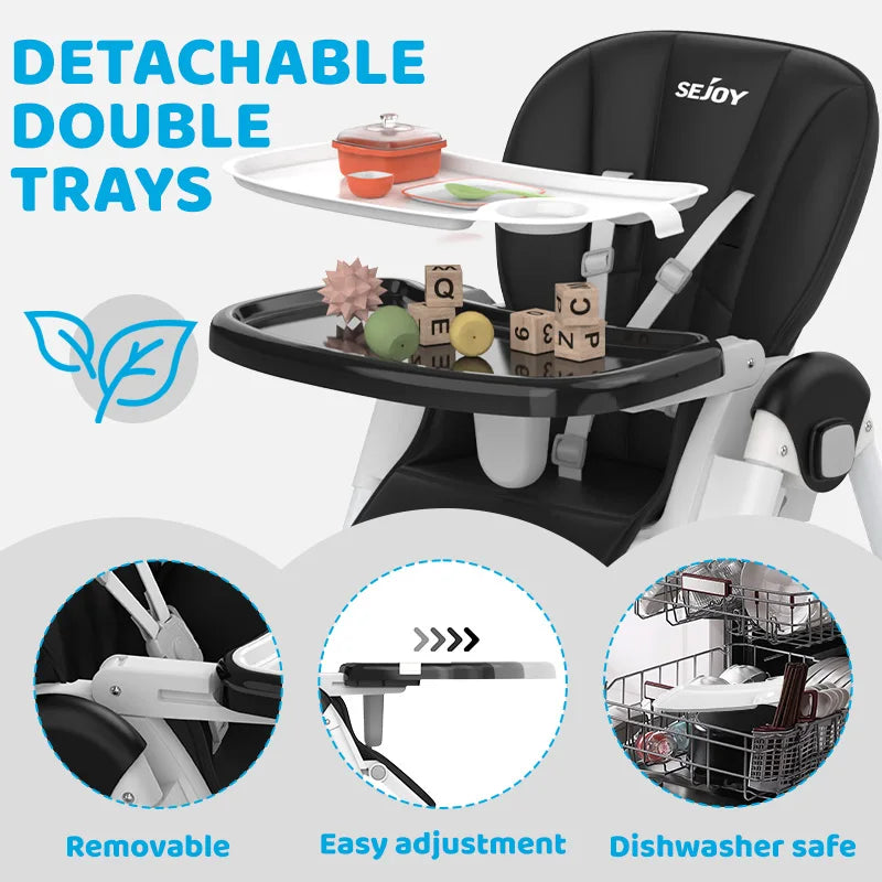 Baby Highchair Adjustable