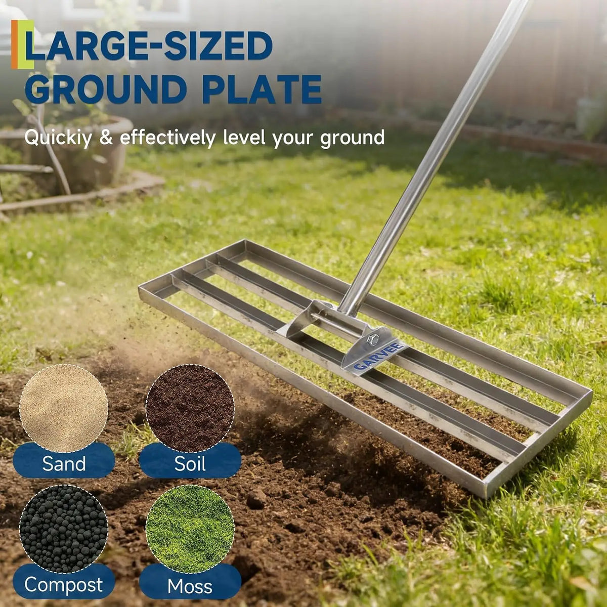 Lawn Leveling Rake