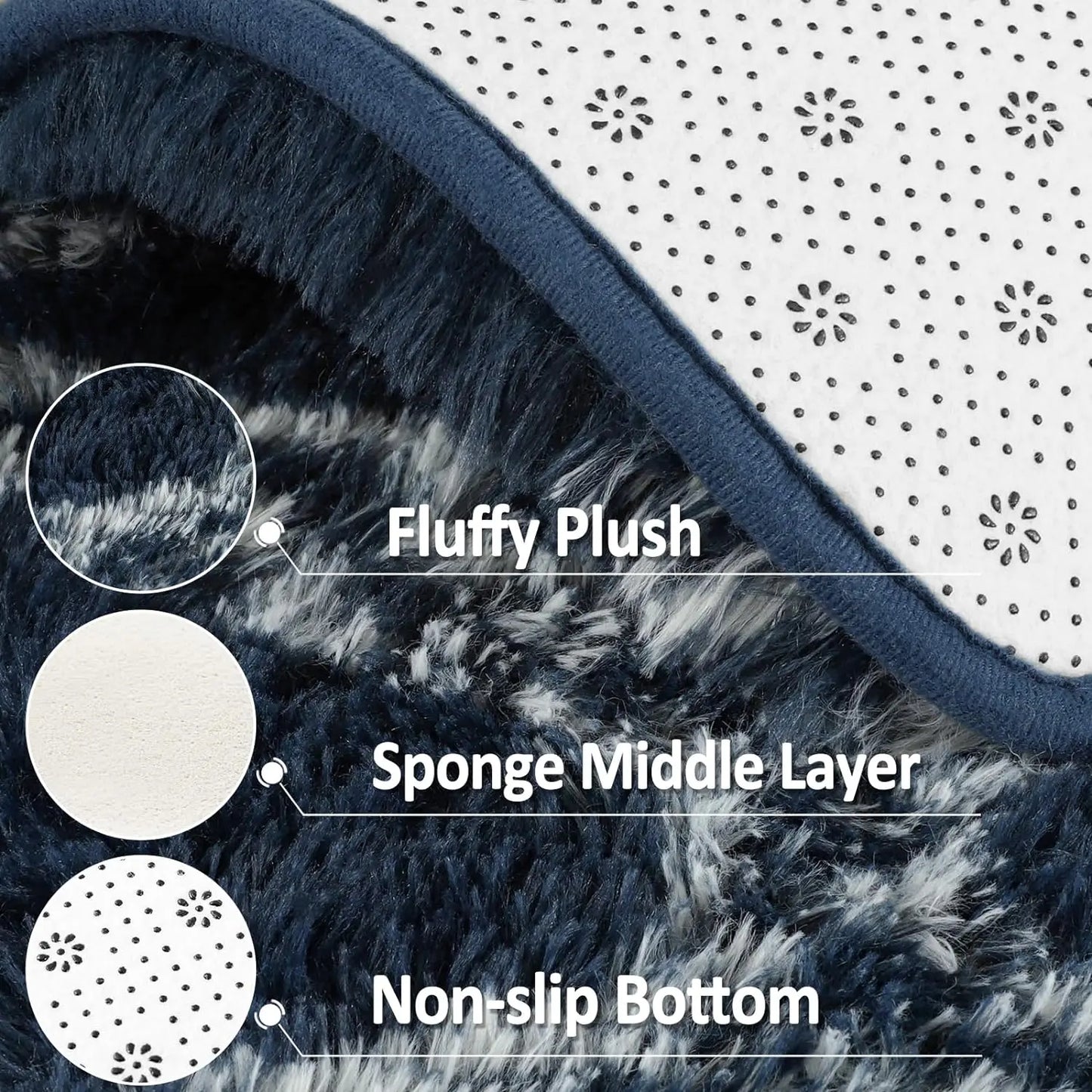 Soft Plush Fluffy Carpets/Rugs