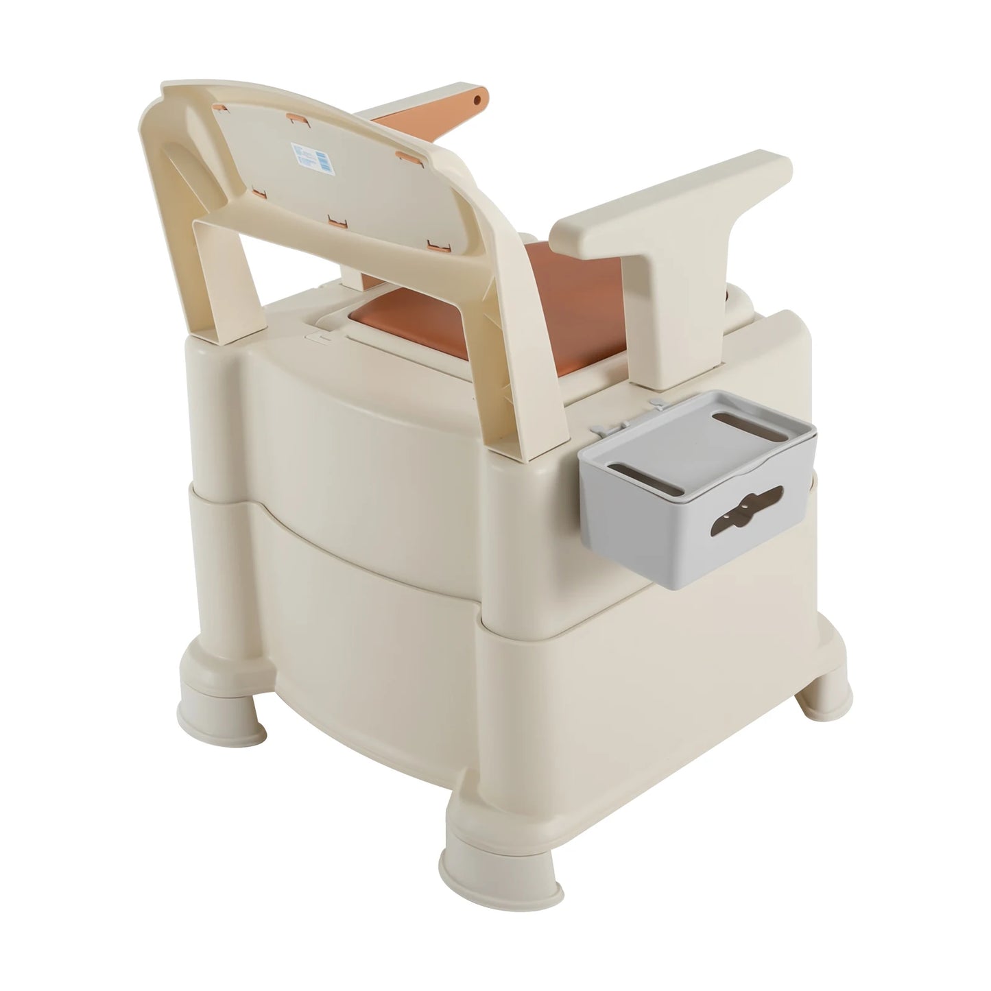 Bedside Portable Toilet With Sensor Night Light