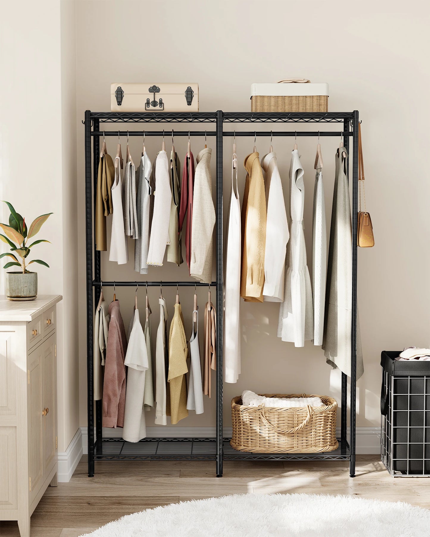 Freestanding Wardrobe Closet