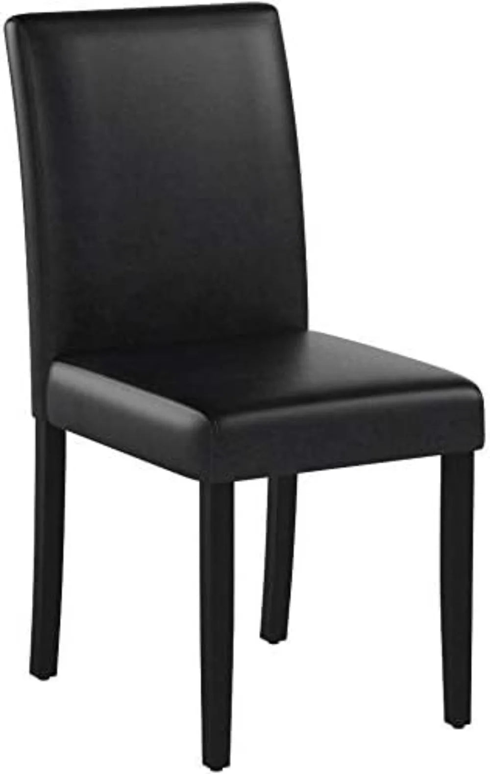 PU Cushion Chairs with Waterproof Surface and Wood Legs