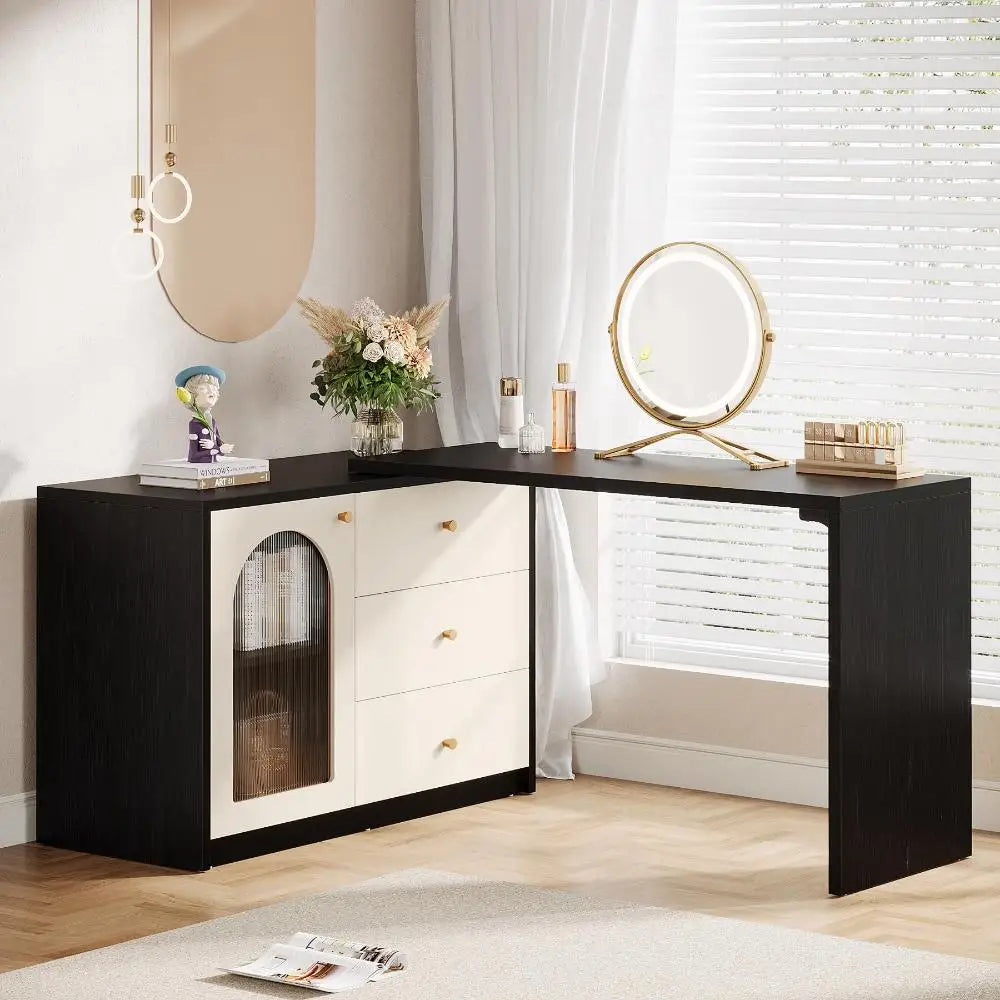 Bedroom Vanity Makeup Corner Dressing Table