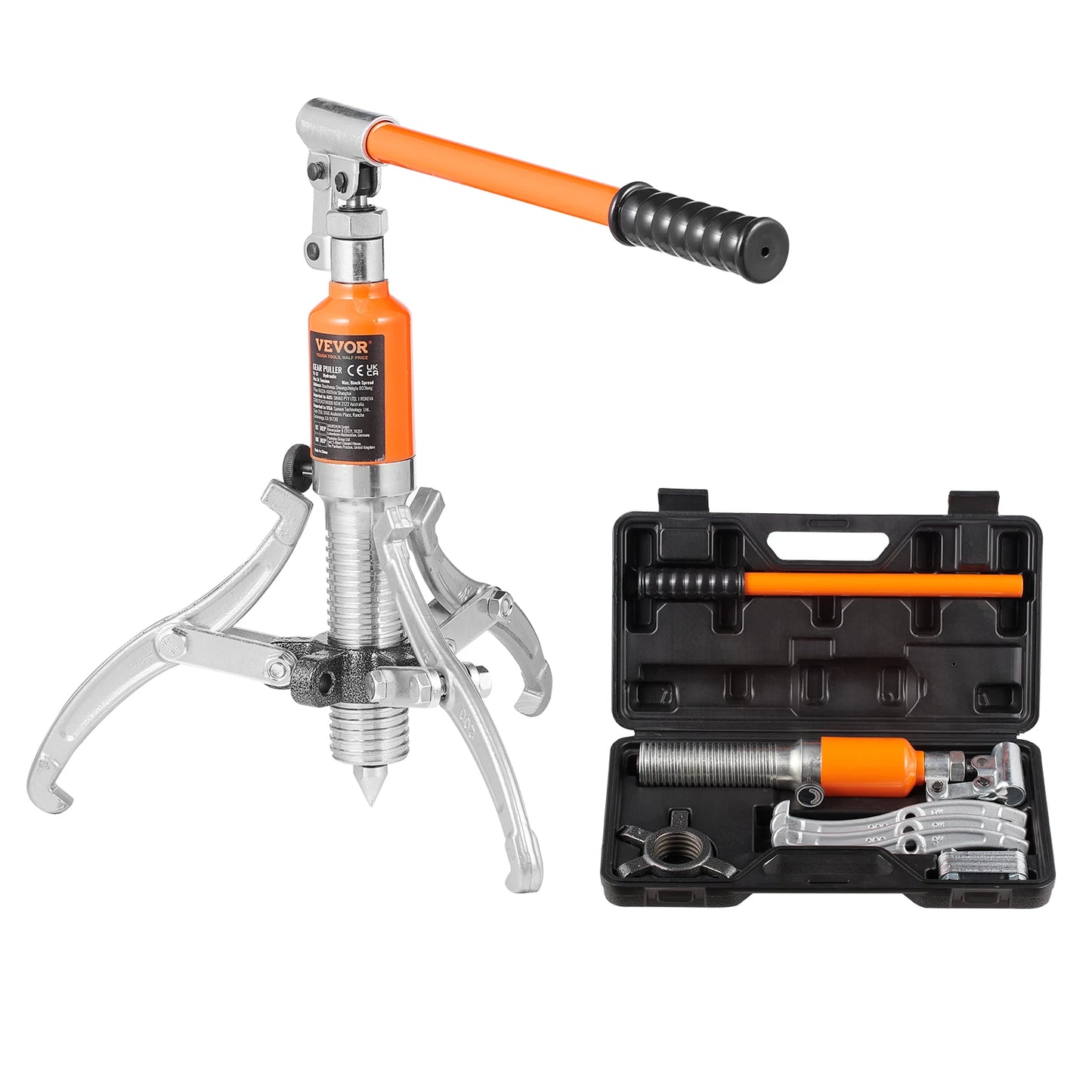 Hydraulic Gear Puller Separator Tools Adjustable Two Three Jaws Garage Repair Shop Gears