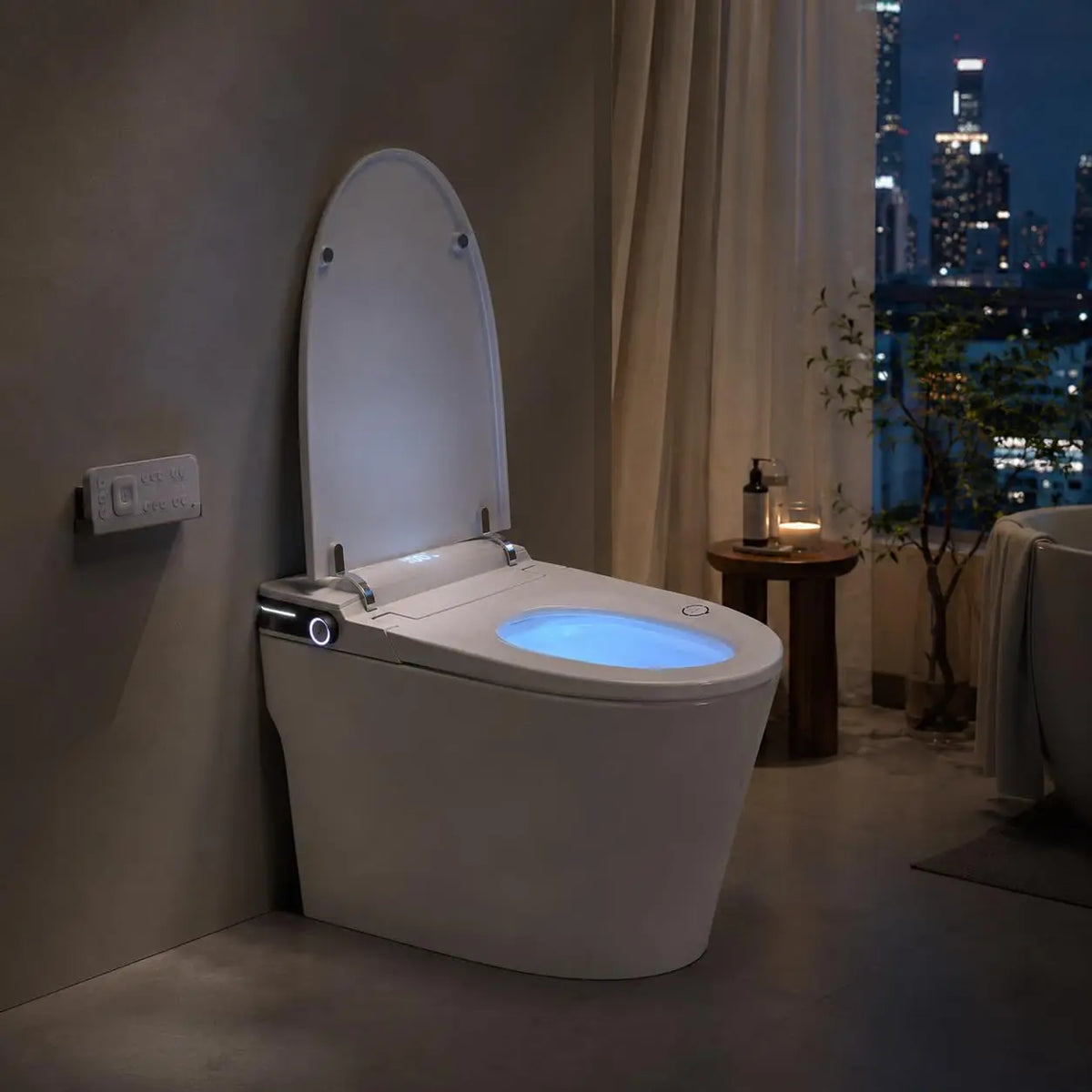 Smart Toilet With Built In Bidet