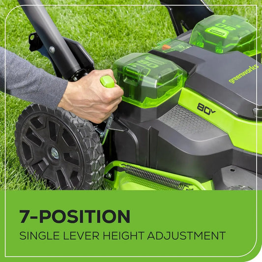 Brushless Cordless (Self-Propelled) Dual Blade Lawn Mower