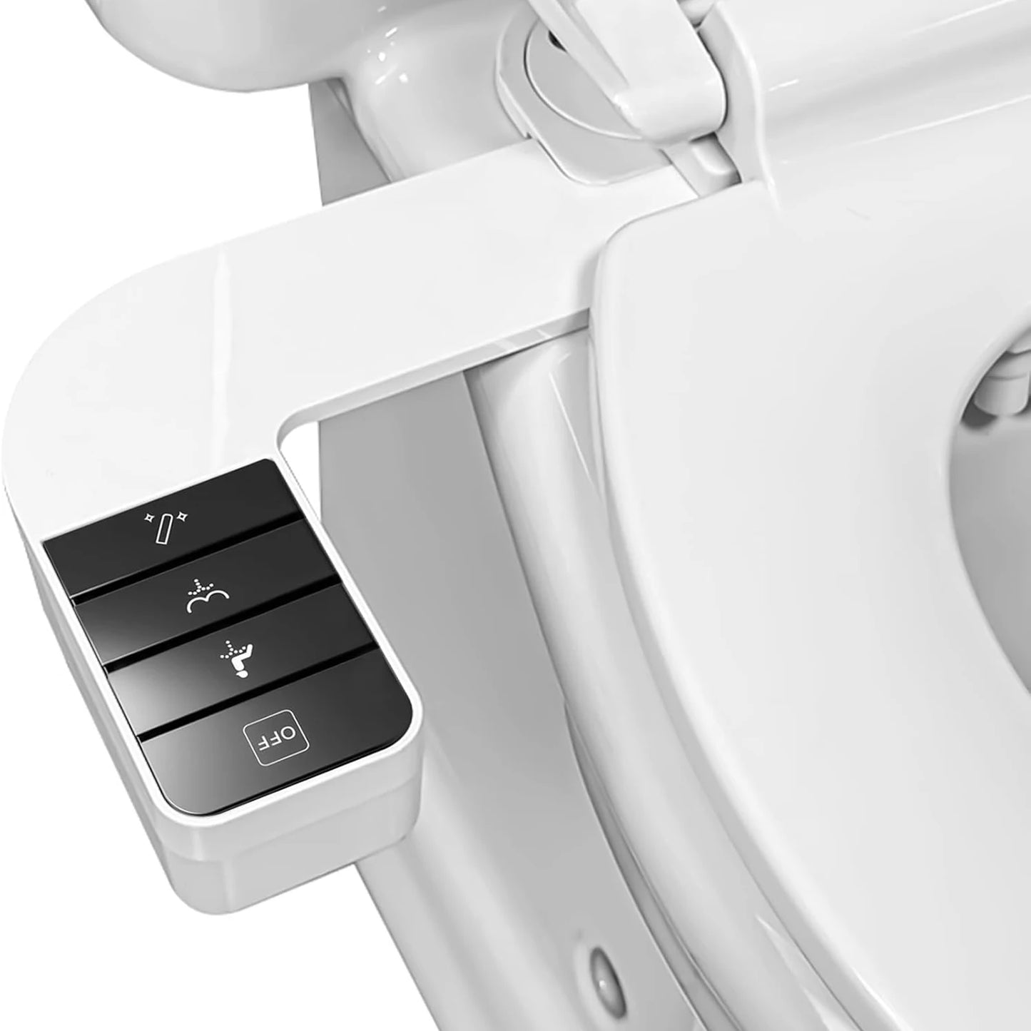 Side Arm Control Ultra Thin Design Toilet Seat Dual Nozzle