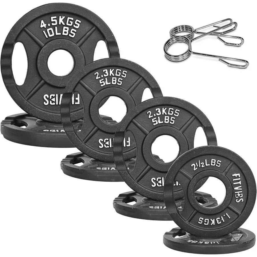 Cast Iron Weight Plate for Strength Training and Weightlifting