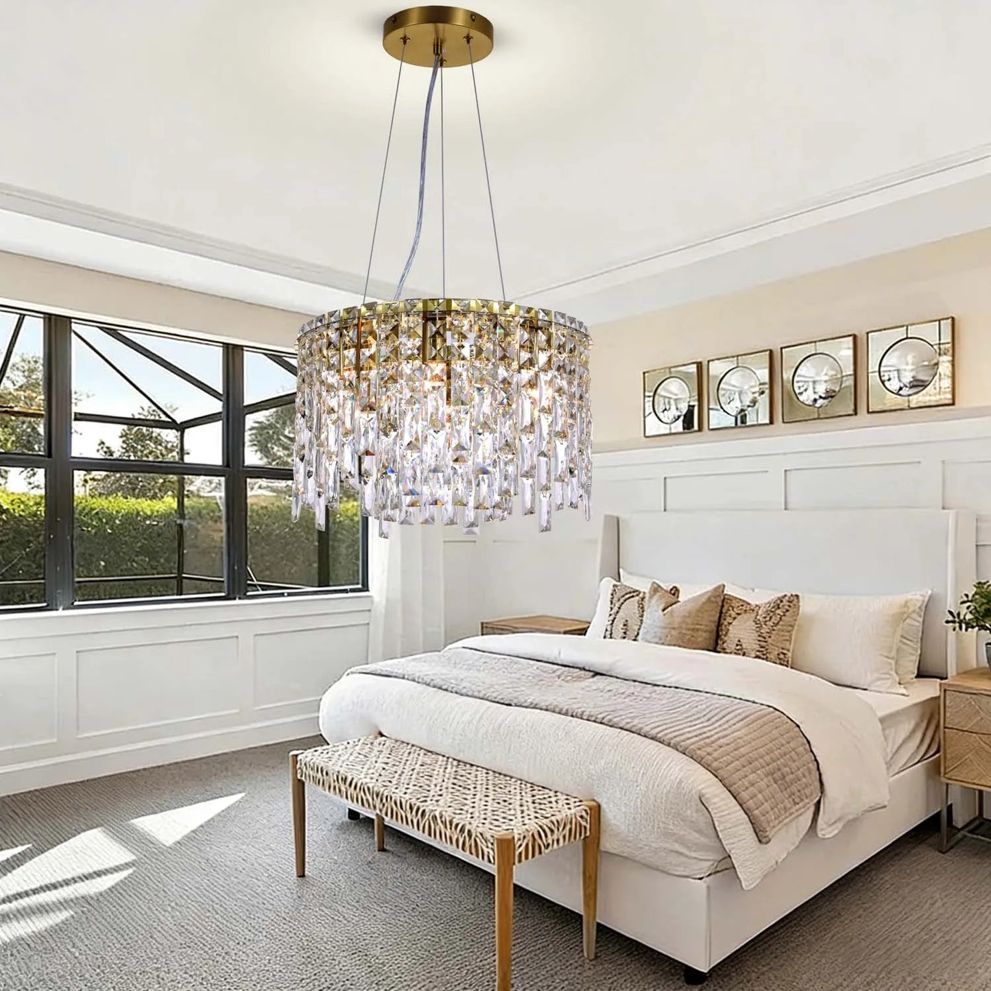 Modern Ceiling Crystal Chandelier