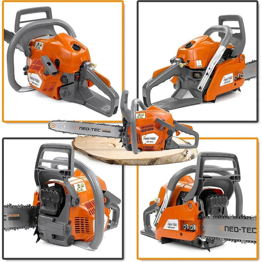 Gas Chainsaw Power-head with Chain