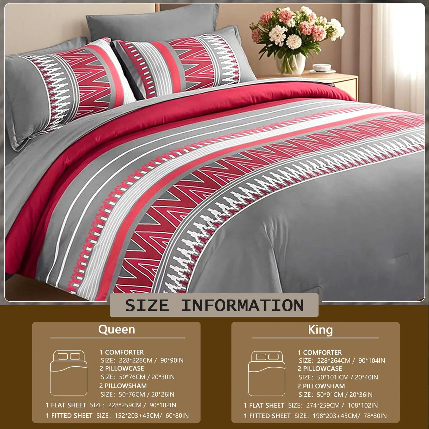 Soft and comfortable bedding set