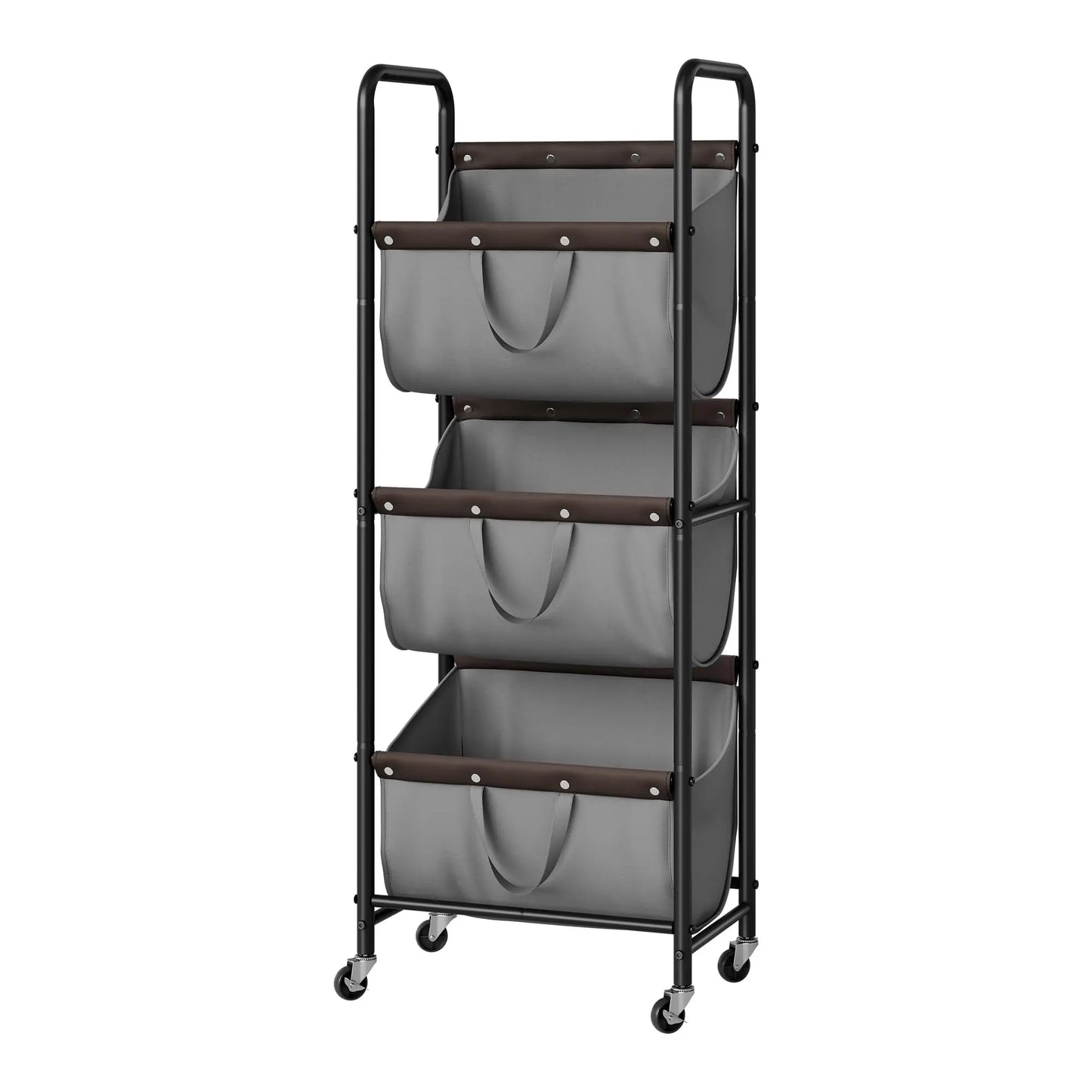 Rolling Laundry Organizer With Wheels