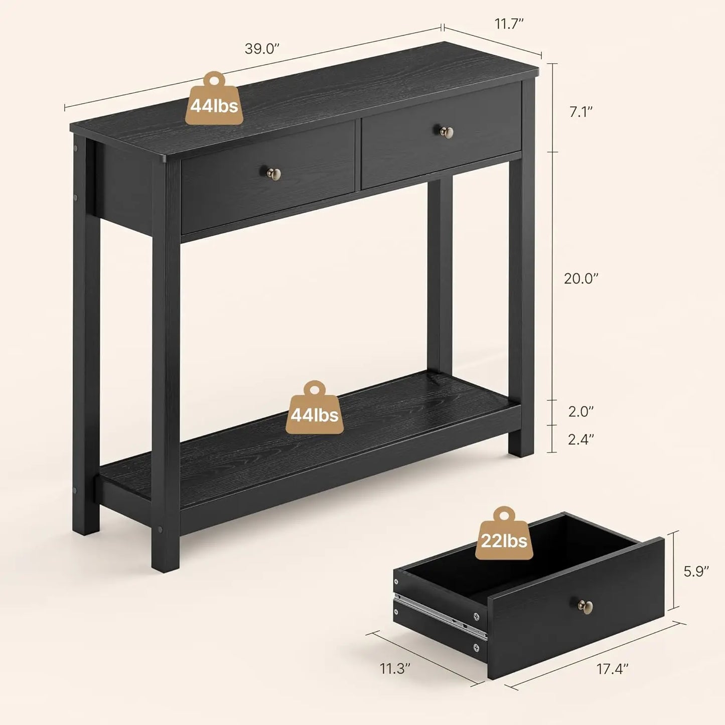 Entryway Storage Shelf