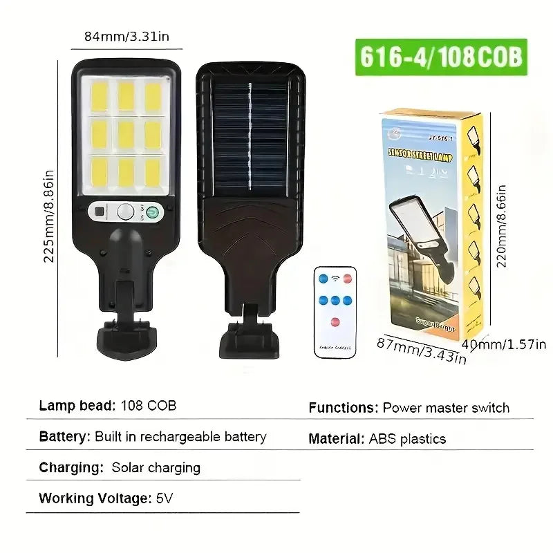 Solar Outdoor LED Wall Light