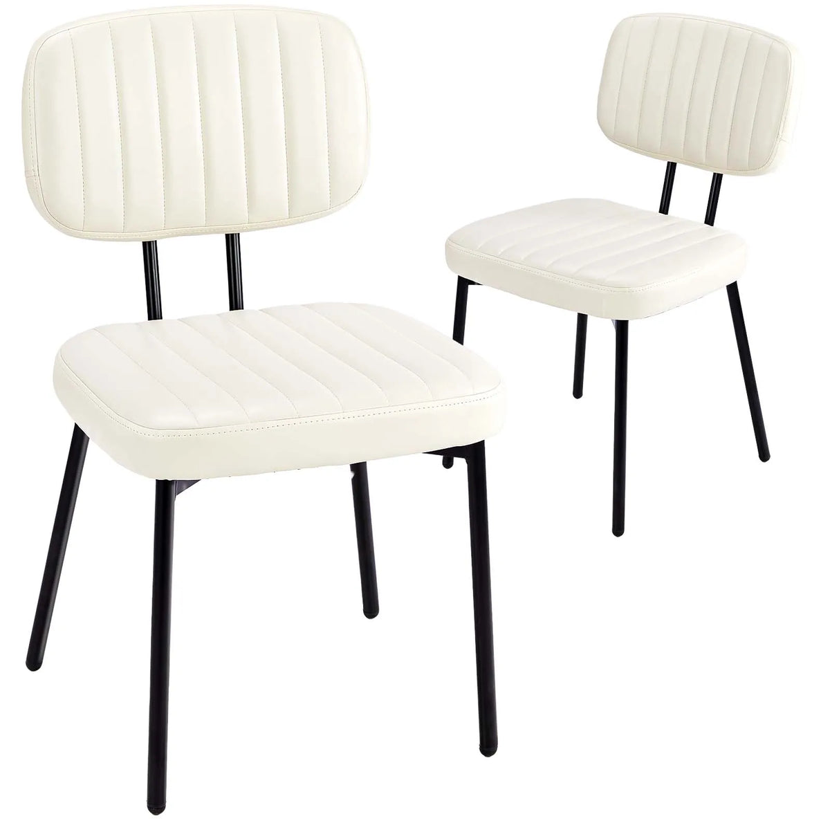 Faux Leather Modern Dining Chairs