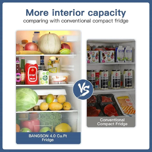 Apartment/Condo Small Refrigerator with Freezer