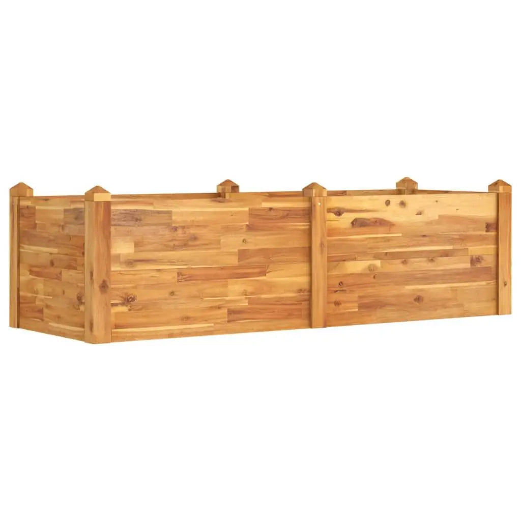 Solid Wood Acacia Garden Raised Bed