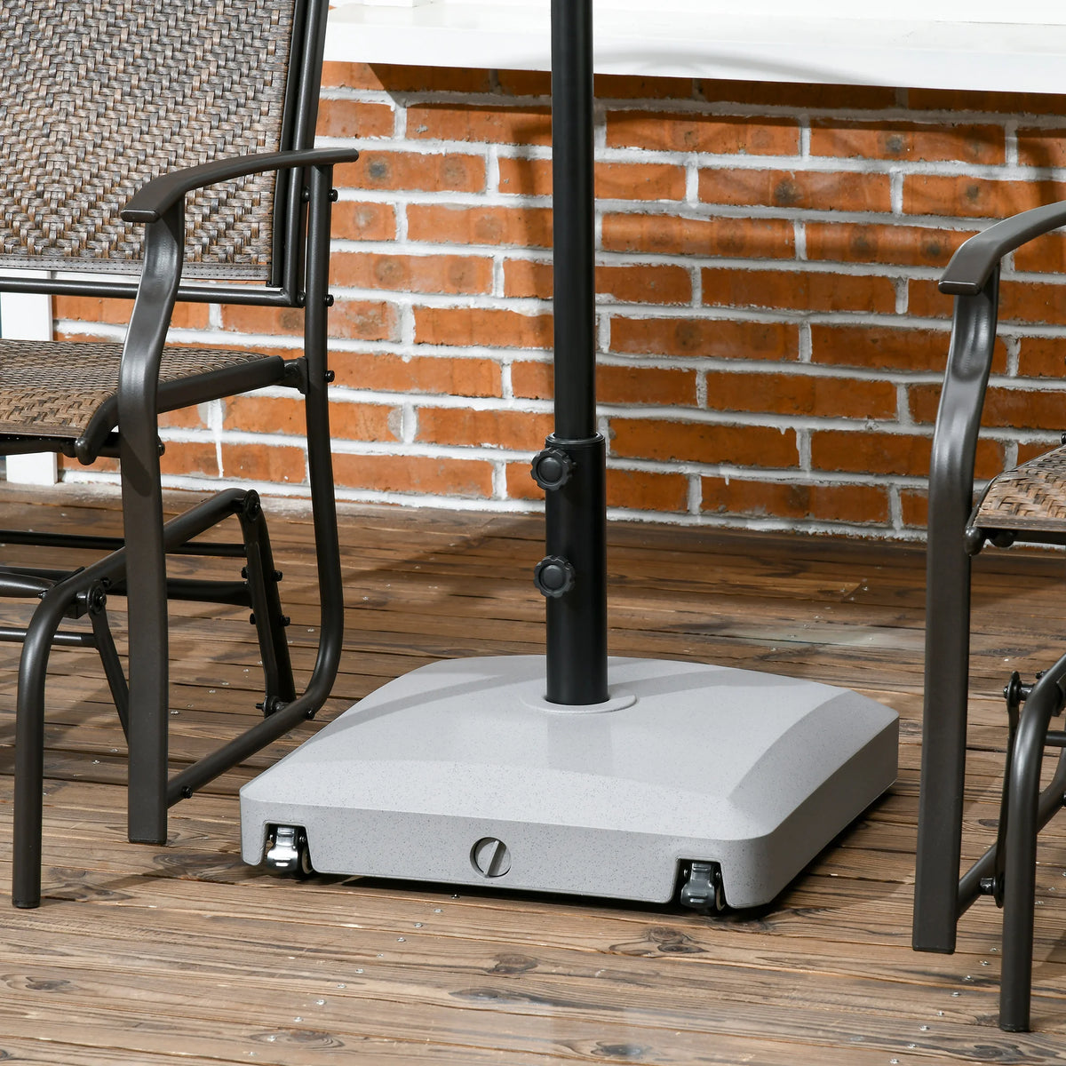 Patio Umbrella Base with Wheels