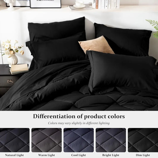 All Season Fluffy Comforter Set
