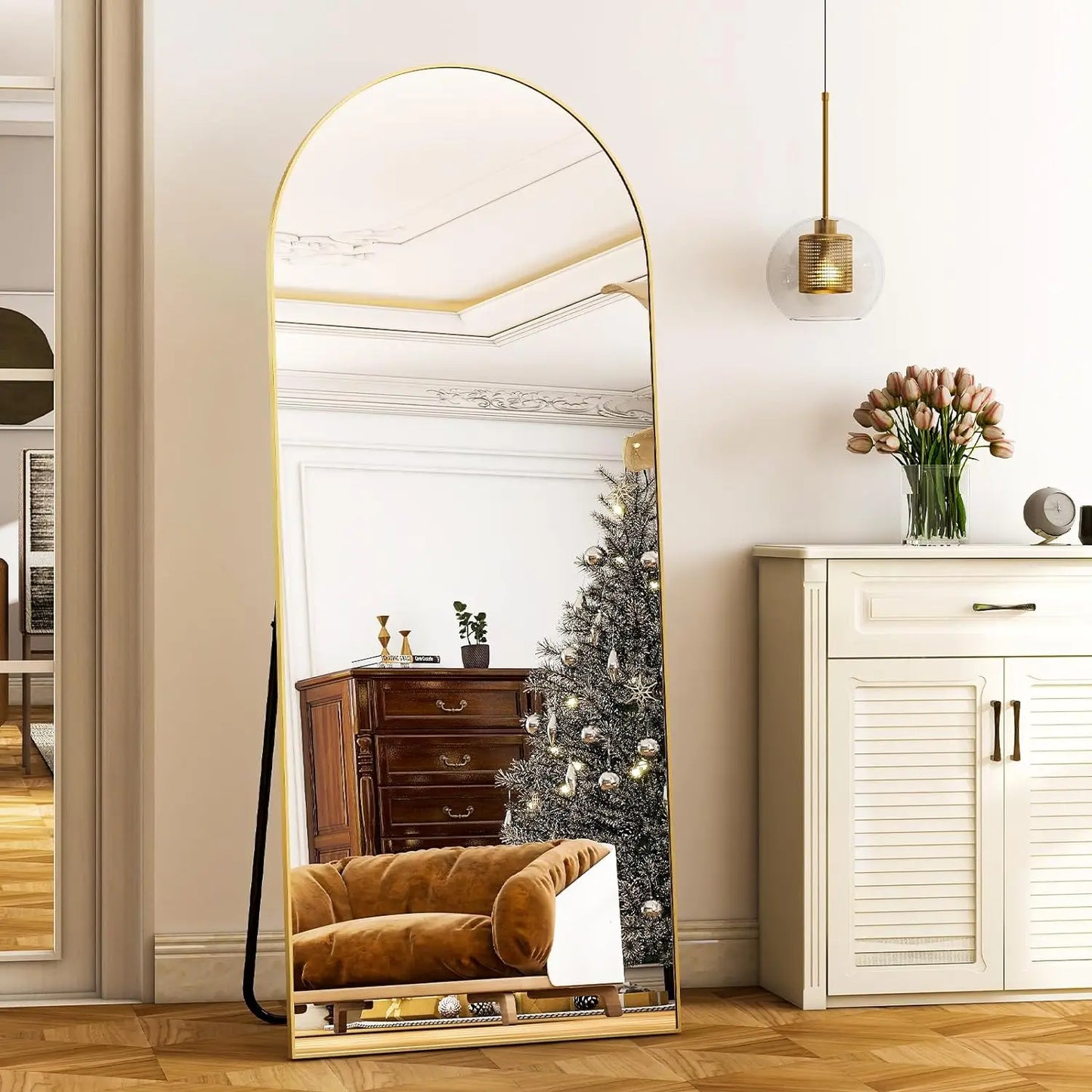 Full Length Mirror - Aluminum Alloy Frame Full Body Mirror