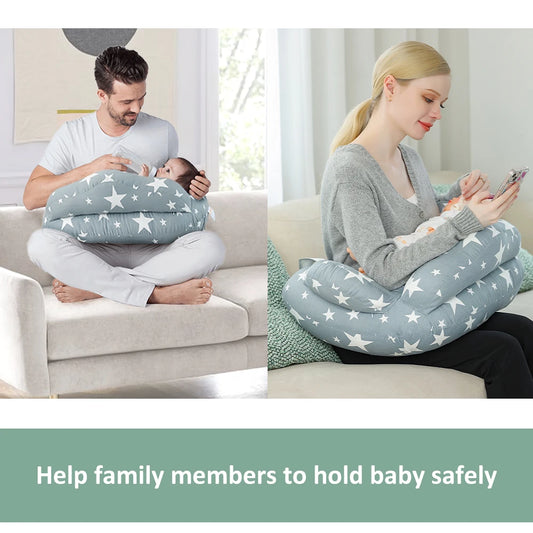 Mom and Baby Adjustable Nursing Pillow for Breastfeeding