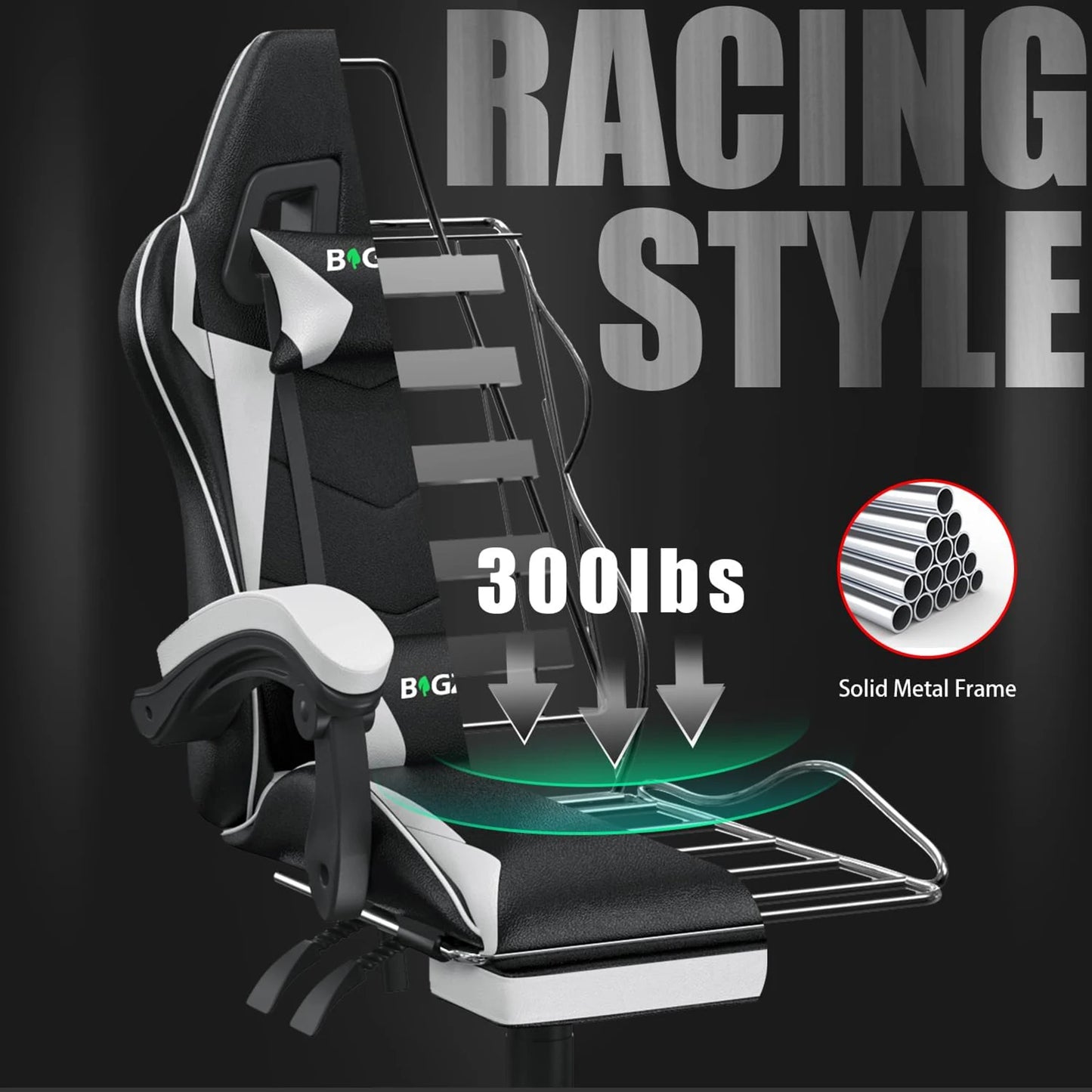 Footrest Gamer Chair