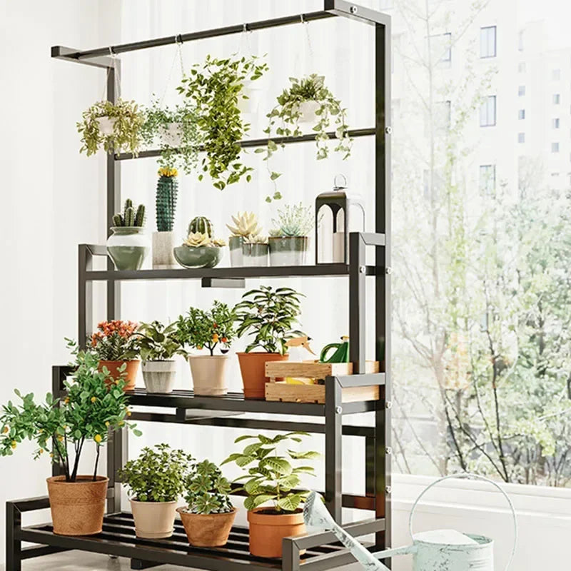 Universal Outdoor Metal Square Plant Rack