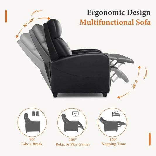 Recliner Chair with Lumbar Support