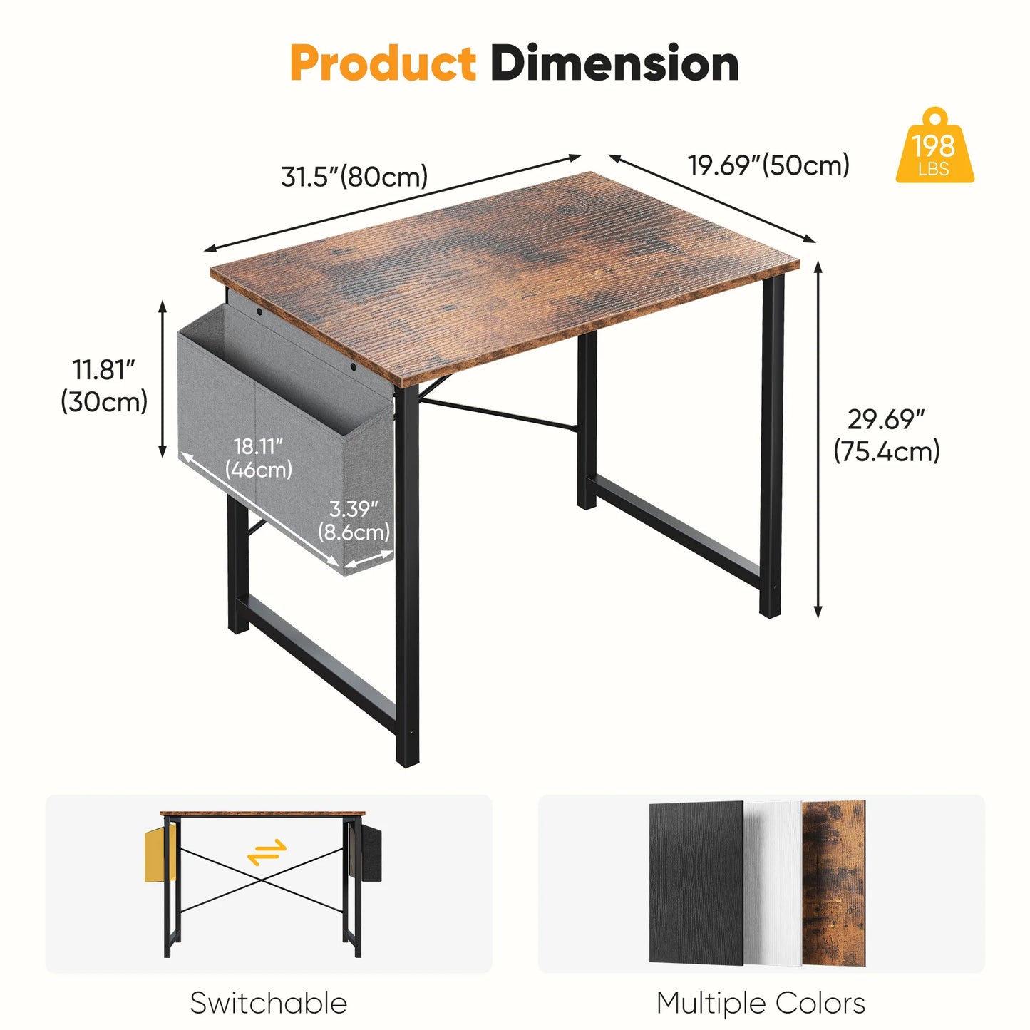 Writing Study Office Desk