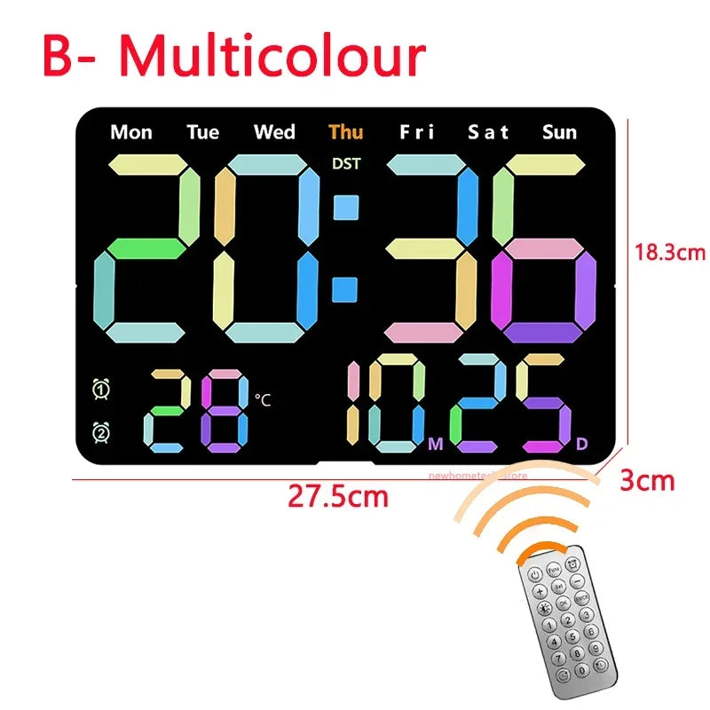 Decoration Remote Control Clock