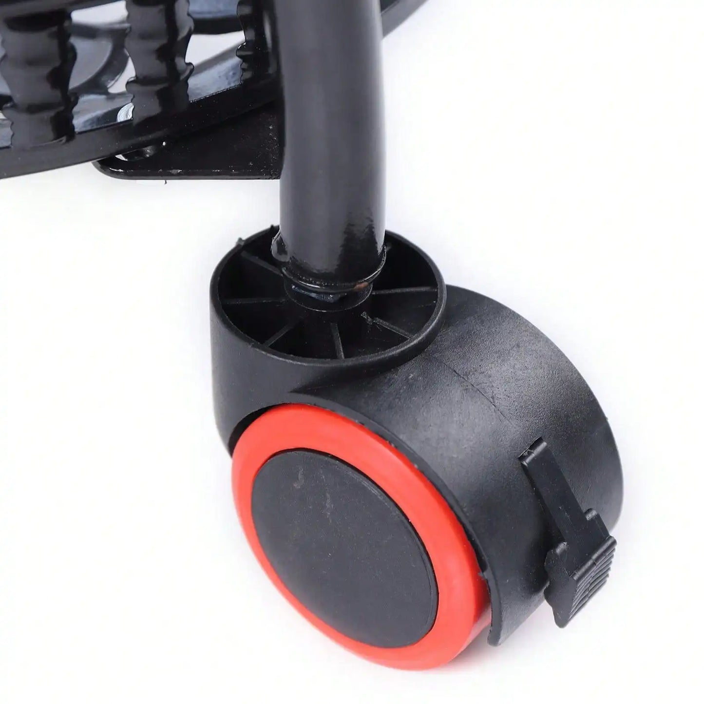 Round Metal Stand w/Wheel Rack