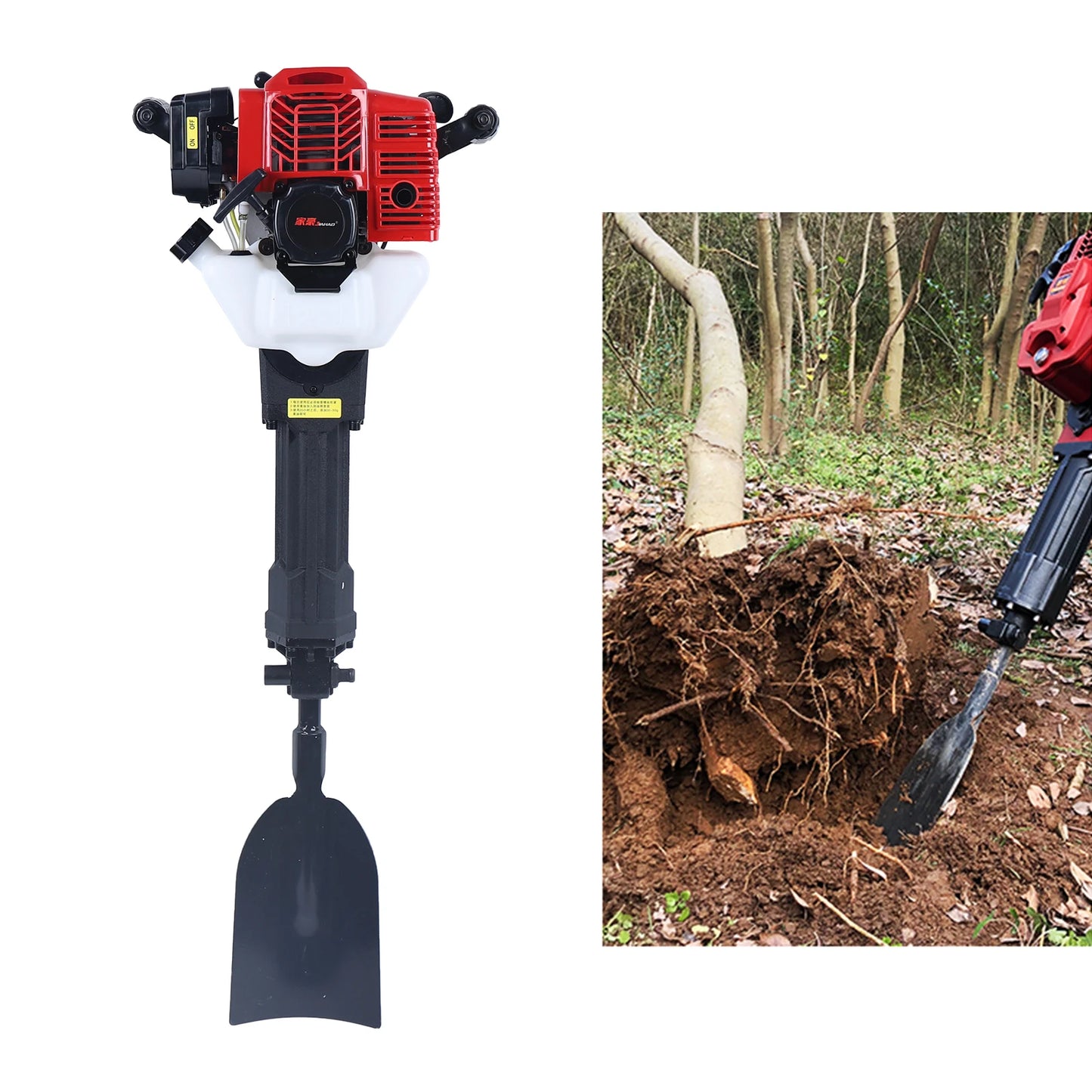 Gasoline Powered Excavator Planting Shovel