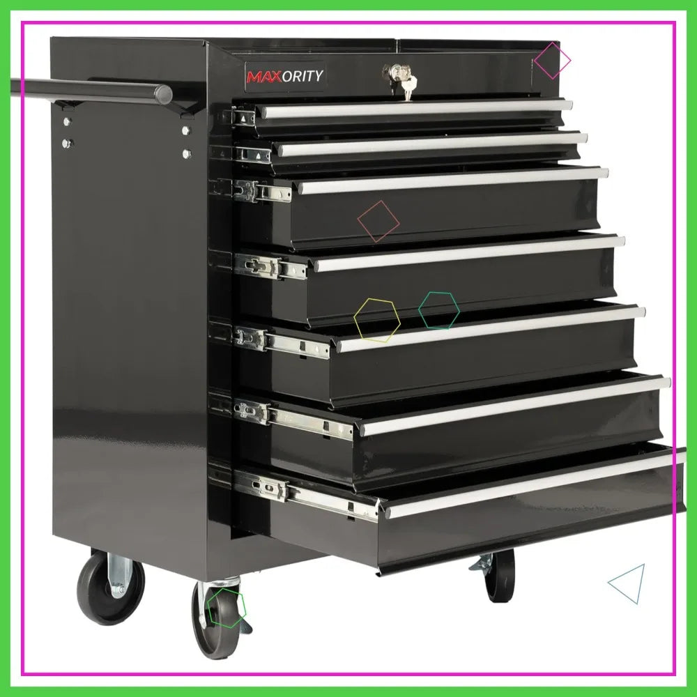 Heavy-Duty Rolling Tool Chest Cabinet