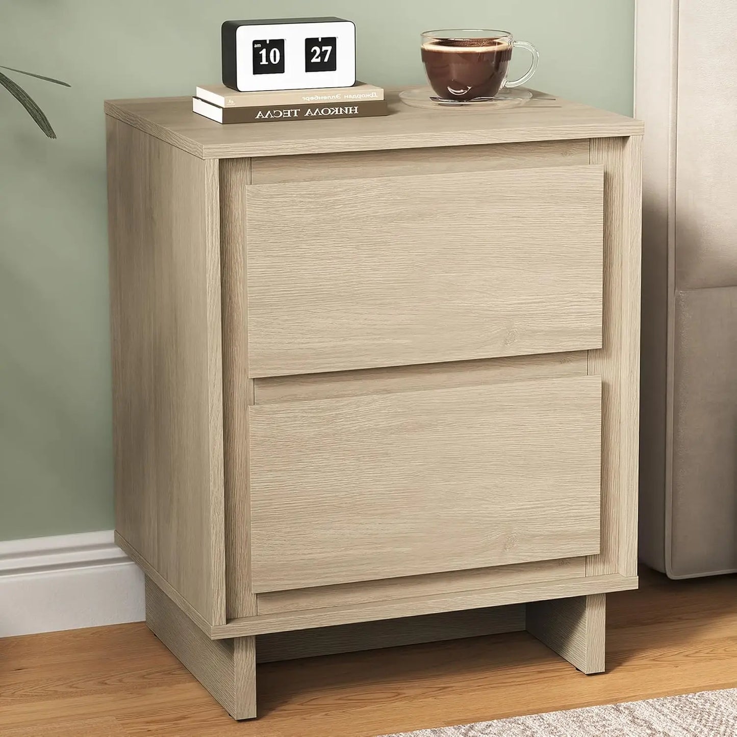 Modern Nightstand with Storage