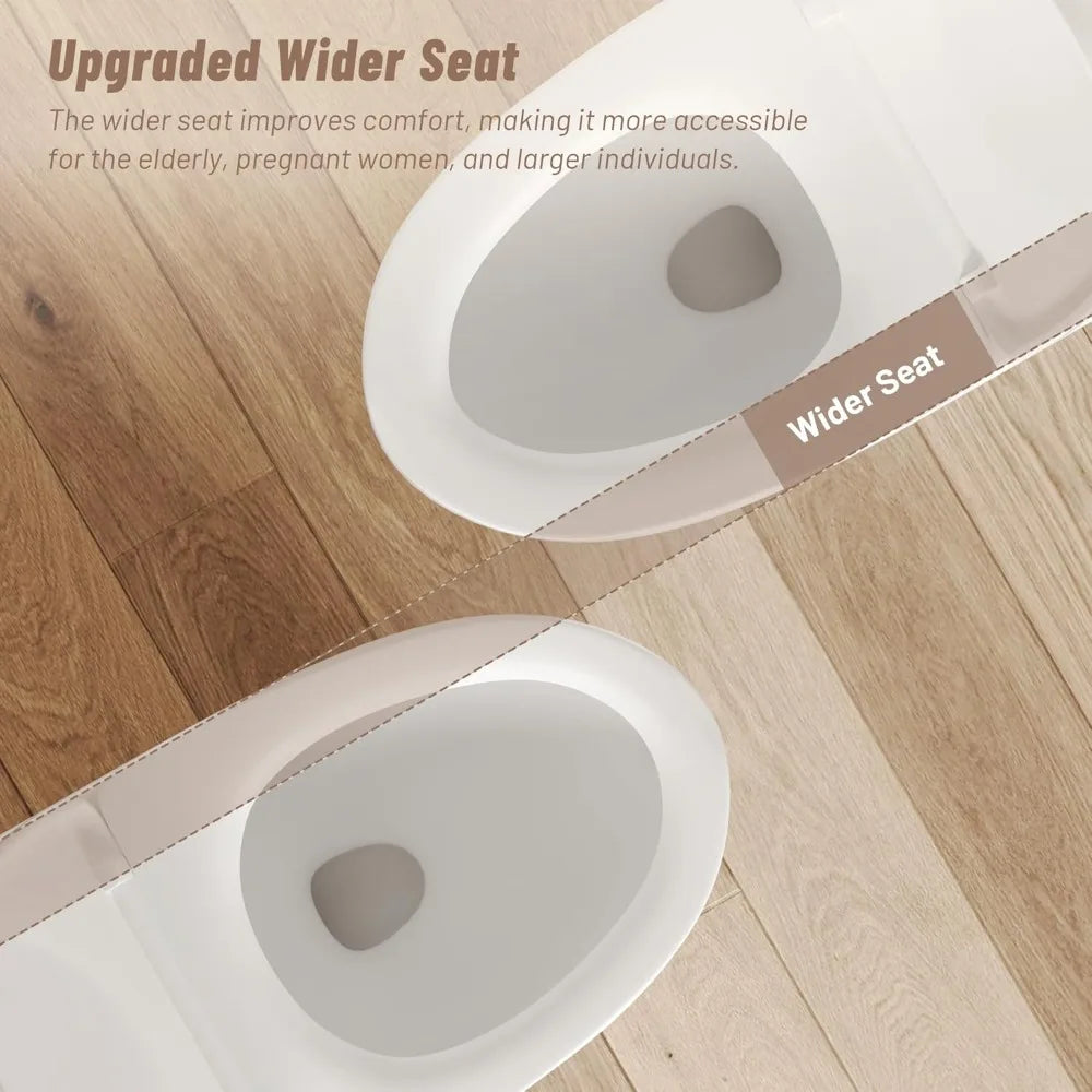 Dual Flush Toilet with Standard Height
