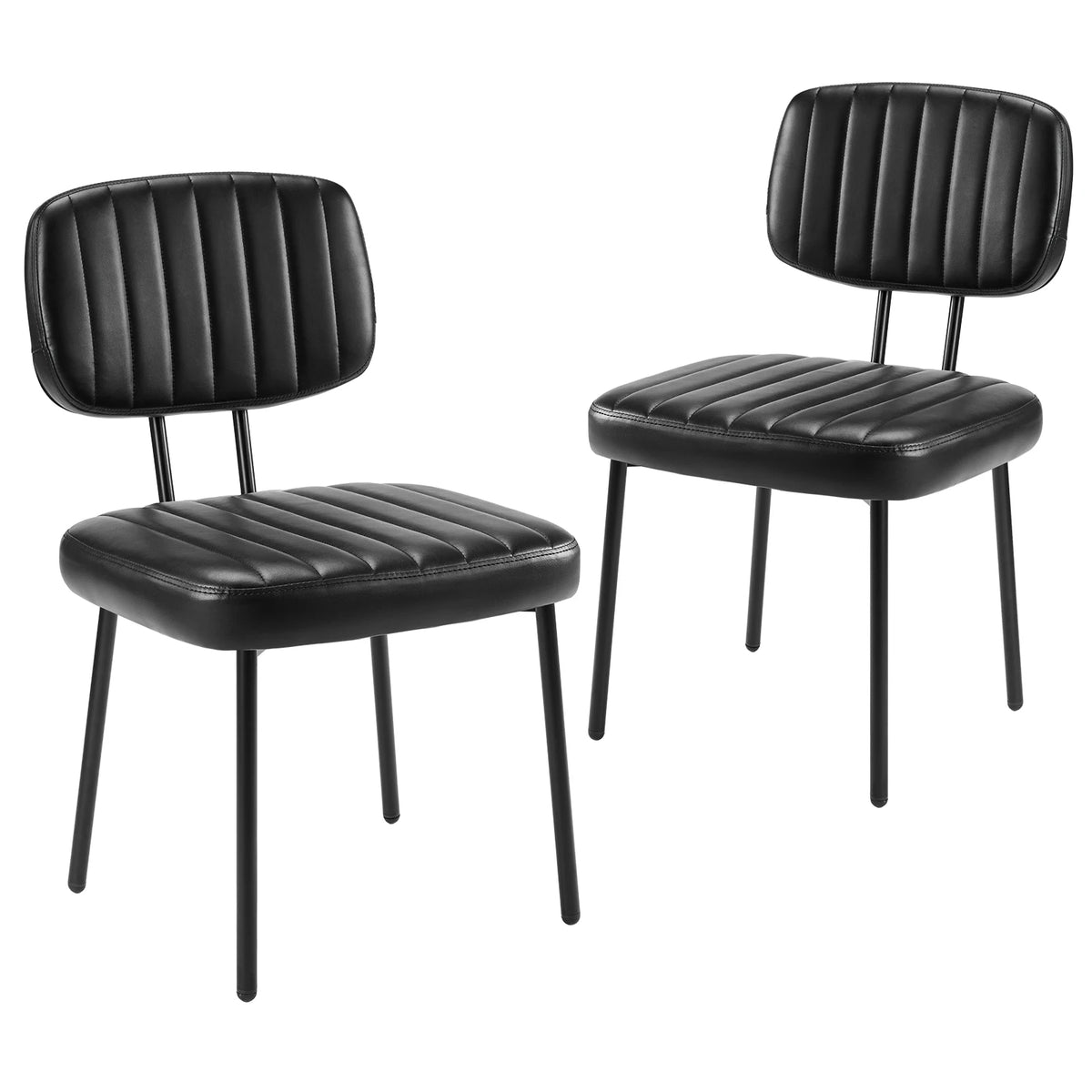 Faux Leather Modern Dining Chairs