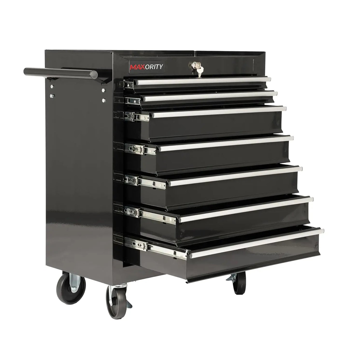 Heavy-Duty Rolling Tool Chest Cabinet Lock Mobile Cart
