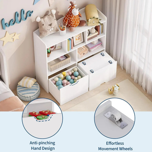 Toy Storage Organizer With Storage