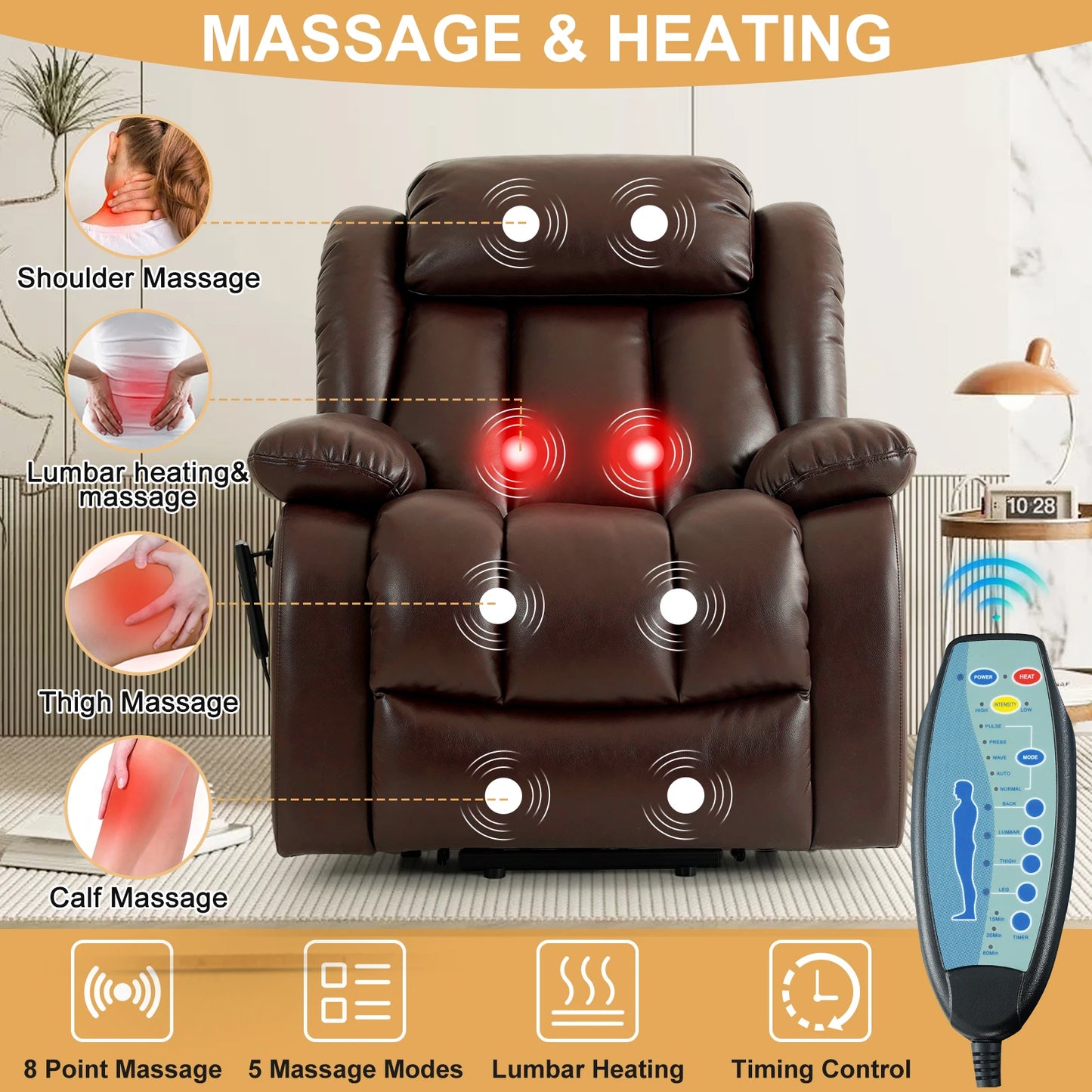Power Lift Recliner Dual Motor